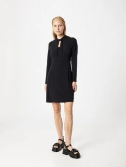 About You Robes En Jersey Robe Lisann Femme Noir -Stil Femme Soldes Boutique f61eb676c7361a26aea32b216bff8625