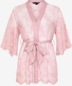 Hunkemöller Robes De Chambre Robe De Chambre Isabella Femme Rose