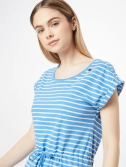 Ragwear Robes En Jersey Robe MALLORY Femme Azur -Stil Femme Soldes Boutique f93d8e39ca8e65d28b6581b7f879cd20