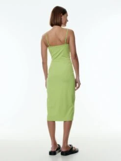 EDITED Robes En Jersey Robe Maxine Femme Vert -Stil Femme Soldes Boutique fac4cd229acd510433ca6aff6f990c98