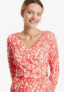 Vera Mont Robes En Jersey Robe Femme Corail -Stil Femme Soldes Boutique fd73cca36b47af3a8dede0c939966aea