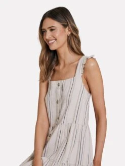 Threadbare Robes Dété Robe D’été Oak Femme Beige -Stil Femme Soldes Boutique fdf435f3581a73bfc31742555d73721a