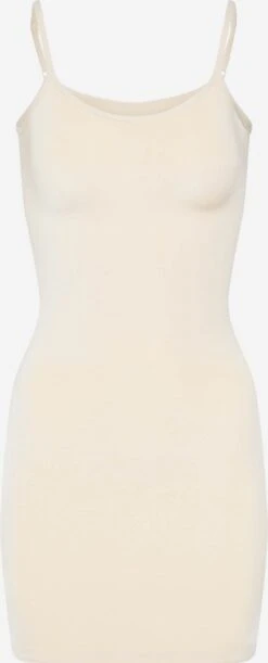 Magic Bodyfashion Tops Et Robes Sculpltants Regular Robe Gainante Seamless Femme Beige / Blanc