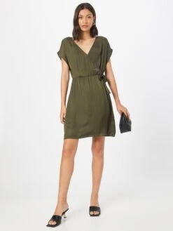 About You Robes Dété Robe D’été Martina Femme Vert Foncé -Stil Femme Soldes Boutique ff01e4416b639ac923024b9fbd65cbb9