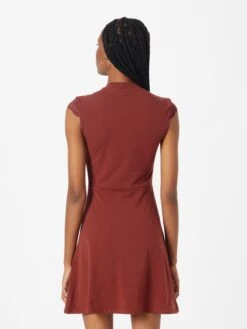 ONLY Robes En Jersey Robe ALMA Femme Rouge Rouille -Stil Femme Soldes Boutique ffae6066be8cc20b2b8be72835d578e5